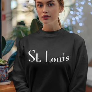 St. Louis sweatshirt, St. Louis shirt, St. Louis apparel, St. Louis gift, Saint Louis apparel, gift for St. louis resident