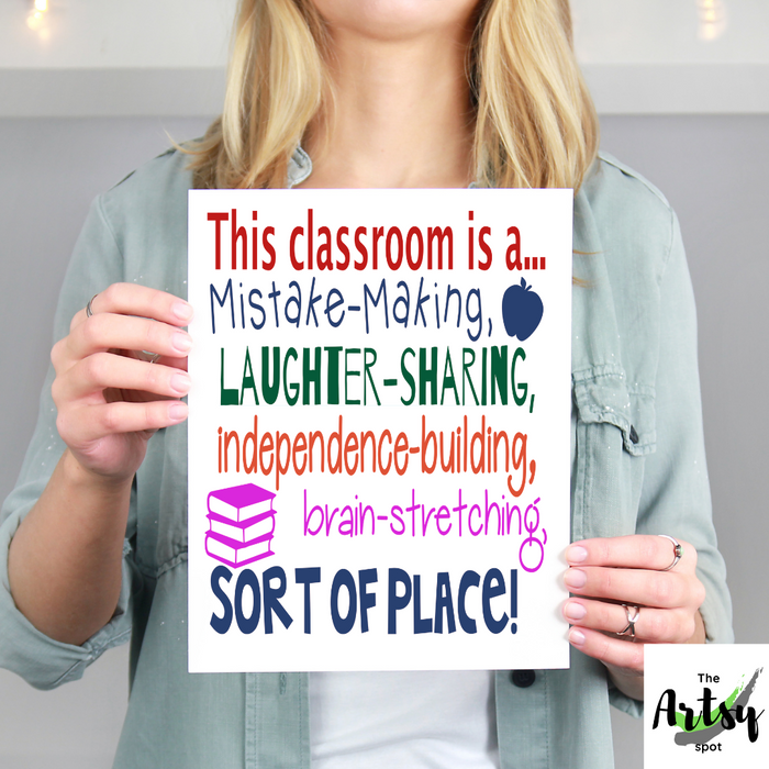 This Classroom Is... Positive Classroom Saying