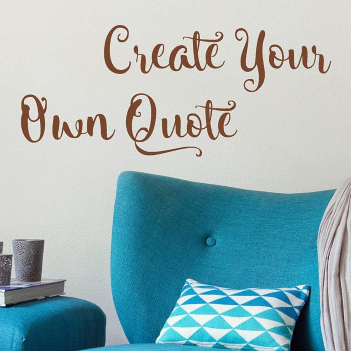 Create your own quote beautiful wall decal The Artsy Spot