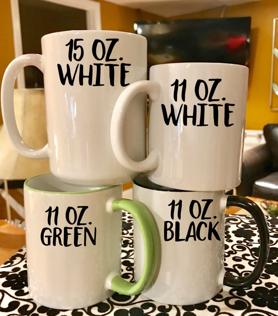 World's Best Mom White Ceramic Mug with Black Handle - 15 oz