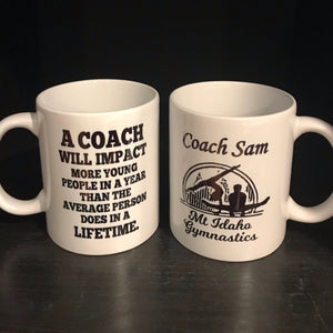 Coach Quote Coffee Mug - The Artsy Spot