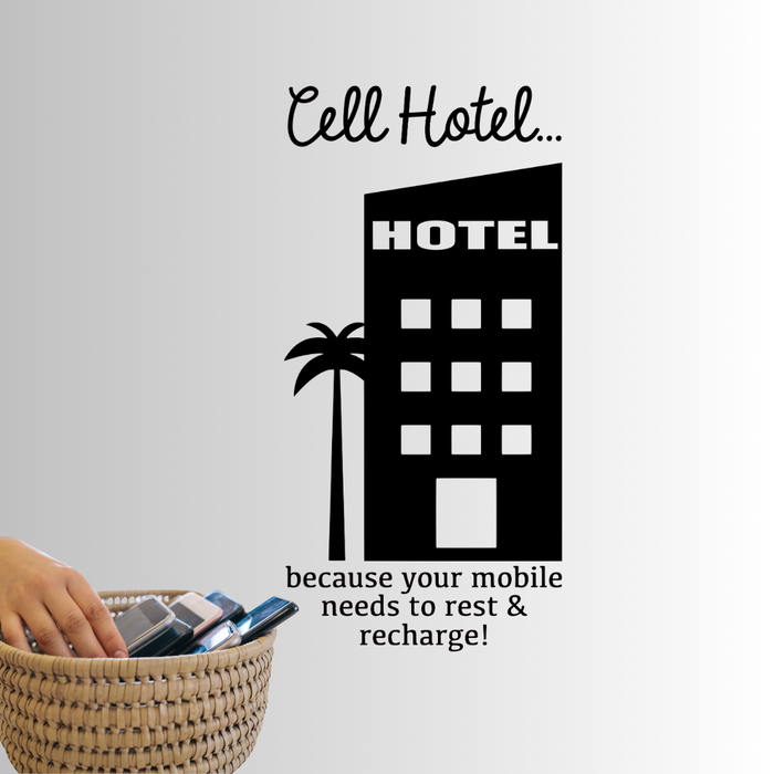 Cell Hotel – Cell Phone Station decal