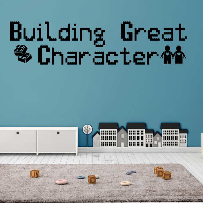 Building Great Character, Character Education Decal