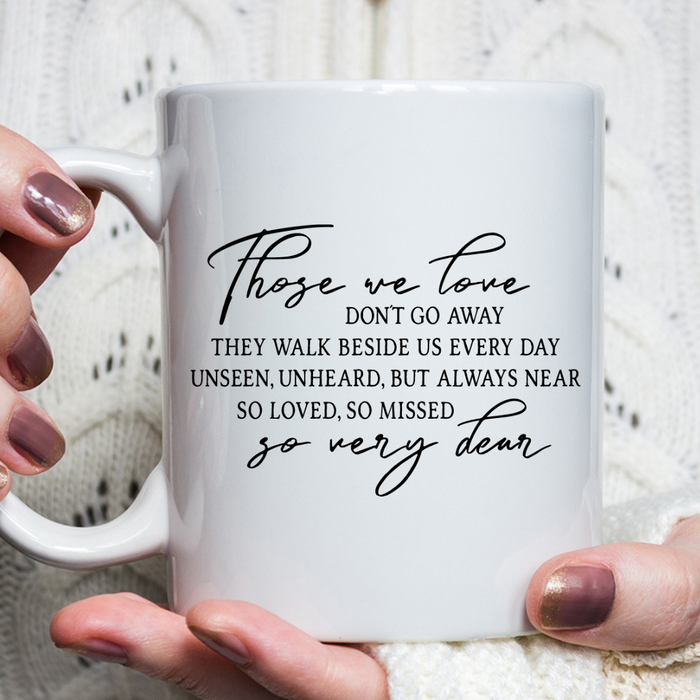 In Memory Of, Coffee Mug, Sympathy Gift