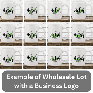 Wholesale Coffee Mugs with your business logo, The Artsy Spot