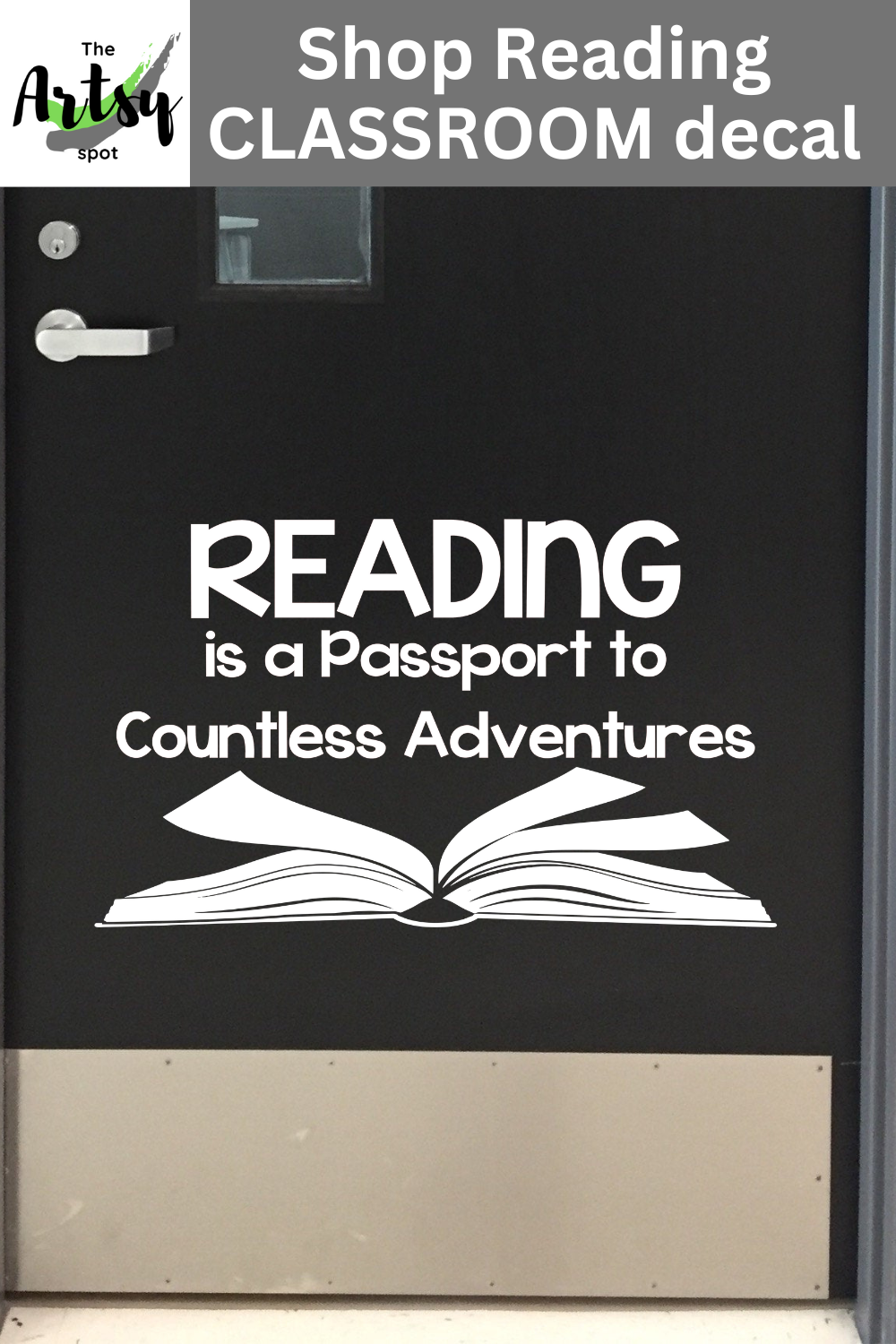 Reading corner decal, Classroom reading nook, reading corner decor