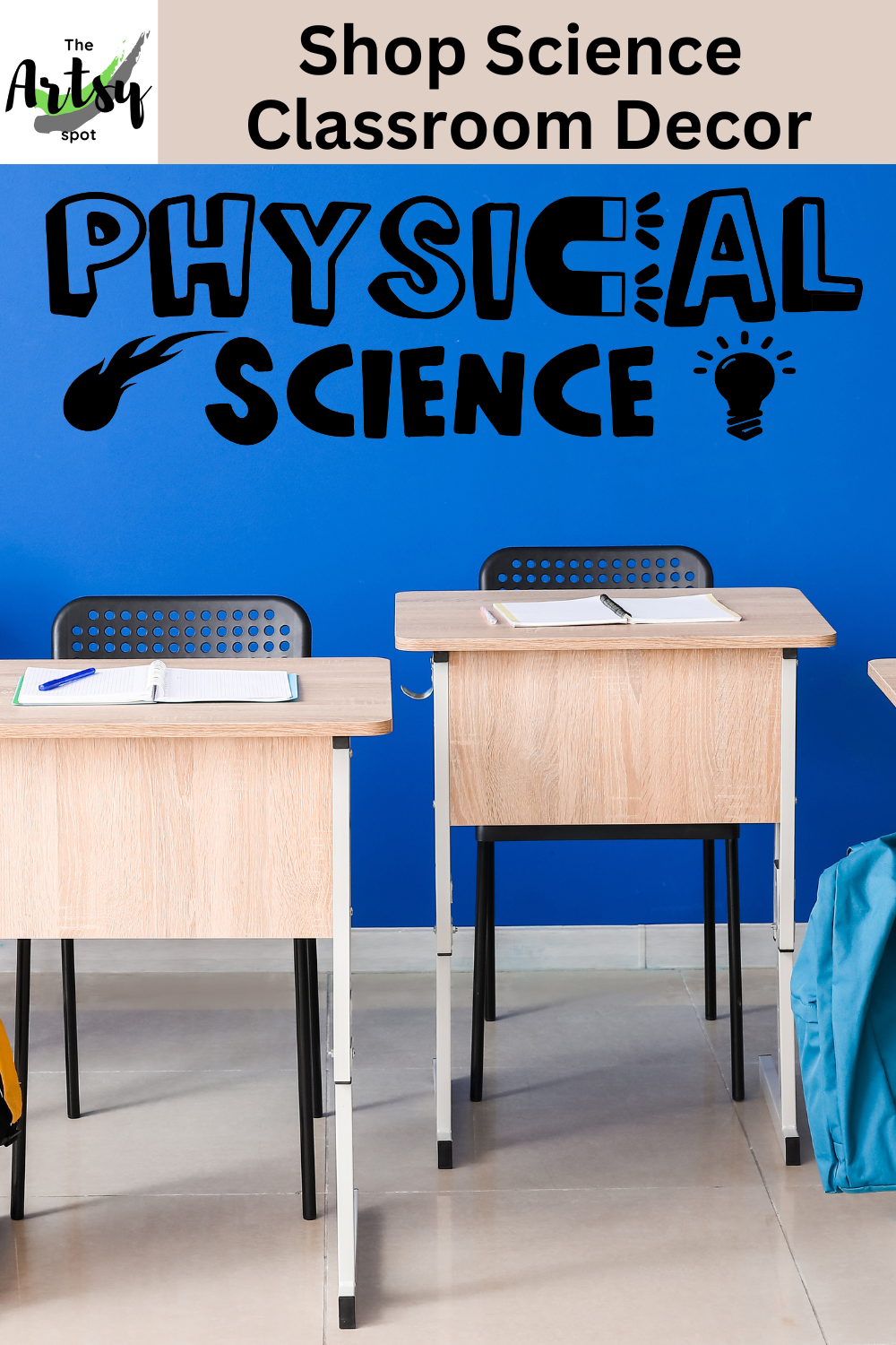 Physical Science Decal Classroom Wall The Artsy Spot