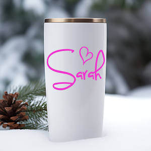 Personalized Tumbler Name DECAL, laptop name decal, car window name decal