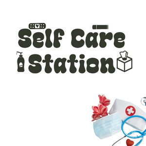 Self Care Station, Decal for School Nurse Office or School Health Aide Clinic, School nurse decor