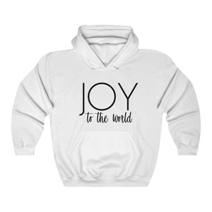 Joy to the World hoodie, Christmas hoodie, Winter hooded sweatshirt