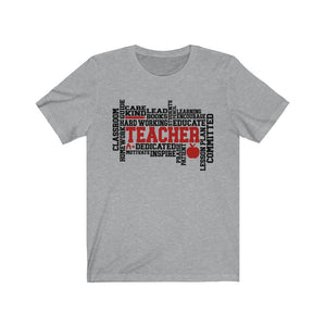 Teacher shirt with word cloud, teacher t-shirt, teacher team shirt, grade level teacher shirt, high school teacher shirts