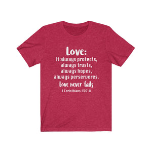 Heather Red The Love Chapter Shirt, Valentine's Day shirt,  Love shirt, Love is patient, love is kind shirt