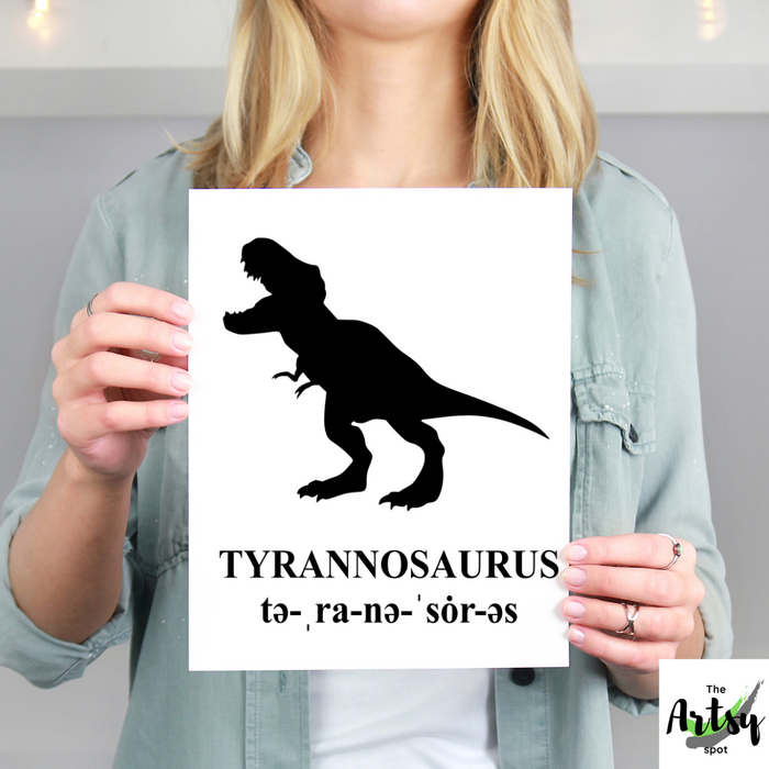 Tyrannosaurus Rex Wall Art Print
