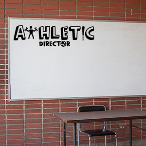 back to school door decal for Coach, Athletic Director Decal