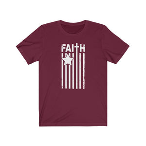 Faith t-shirt, Faith flag shirt, Faith flag grunge shirt American flag shirt faith flag grunge men's shirt unisex Patriotic faith shirt