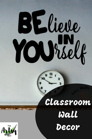 Believe in Yourself Wall Decal - The Artsy Spot