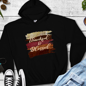 Thankful and blessed hoodie, cute fall hoodie, thanksgiving sweatshirt, hoodie for fall 