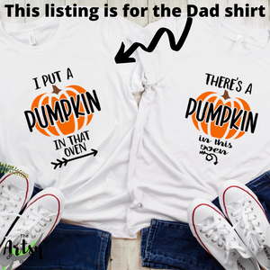 funny maternity shirt for fall, baby reveal shirt for Dad, Halloween maternity shirt, Halloween pregnancy shirt, Maternity Halloween shirt, funny maternity shirt, Maternity Halloween costume, fall baby announcement shirt, baby reveal shirt for Halloween