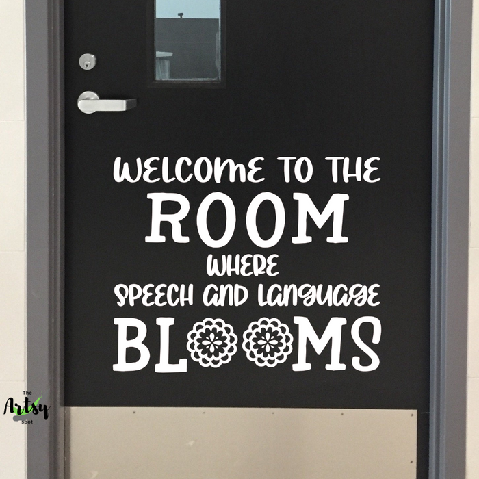 Welcome to the room where Speech and Language blooms