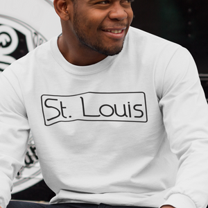 St. Louis sweatshirt, St. Louis shirt, St. Louis apparel, St. Louis gift, Saint Louis apparel, shirt for st. louis