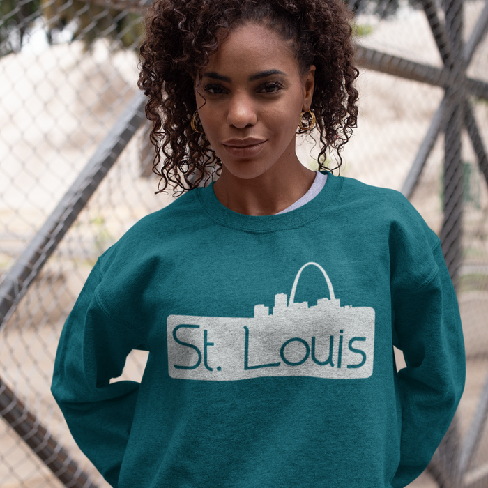 St. Louis Blues Crew Sweatshirts, Blues Crew Neck Sweatshirts
