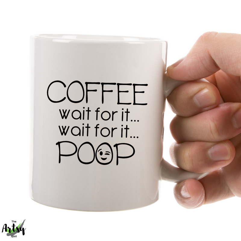 Coffee makes my brain go Weee!! coffee mug - The Artsy Spot