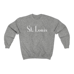St. Louis sweatshirt, St. Louis shirt, St. Louis apparel, St. Louis gift, Saint Louis apparel, Unisex Crewneck Sweatshirt, Shirt for STL Cardinals