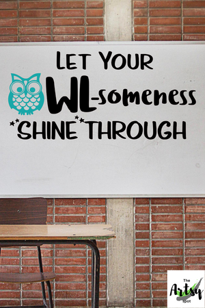 Let your OWLsomeness shine through DECAL