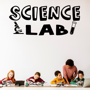Science Lab Decal, Science classroom decor