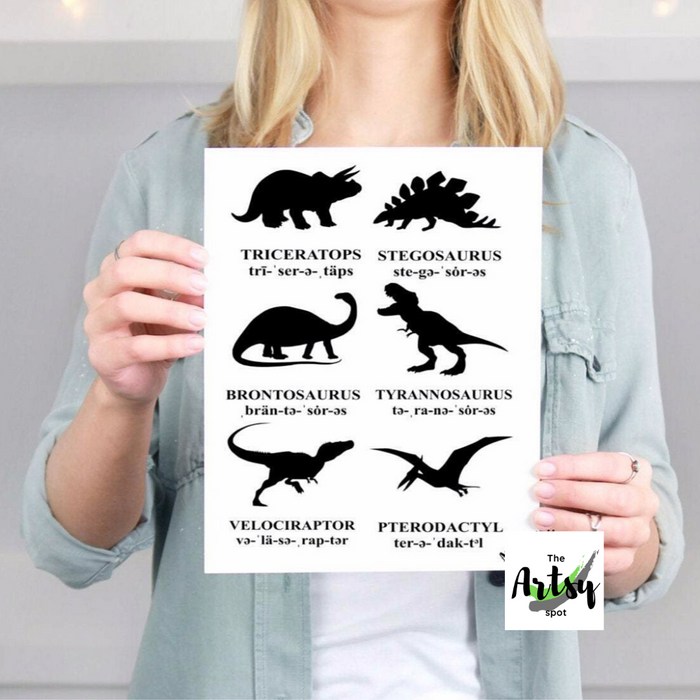 Dinosaurs Wall Art Print