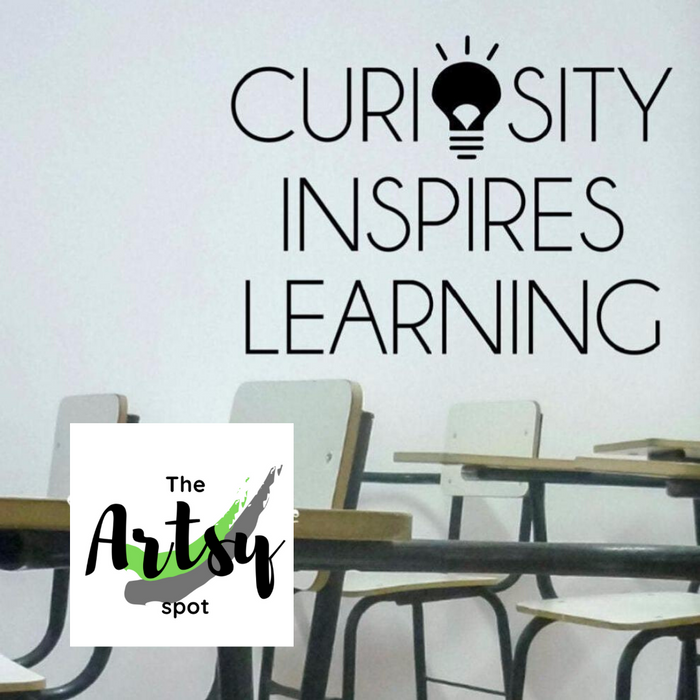 Curiosity Inspires Learning Wall Decal