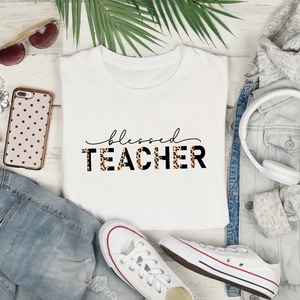 Blessed teacher shirt, Christian school shirt for teachers