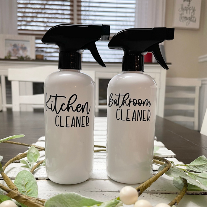Household Cleaner Spray bottles