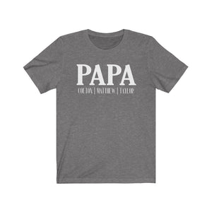 Personalized Papa shirt with kid's names, Custom Papa t-shirt with grandkids names, Papa gift