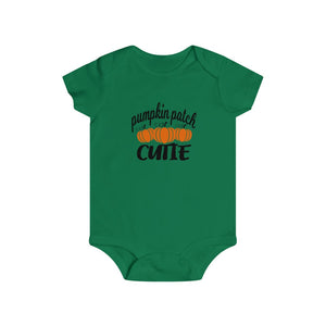 Pumpkin Patch Cutie, Cute Halloween baby shirt, Halloween onesie, Halloween infant bodysuit, fall infant apparel