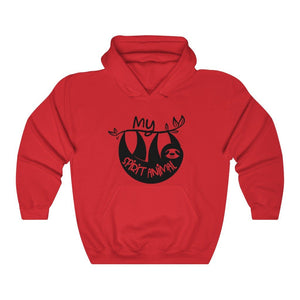 Red My Spirit Animal hoodie, sloth sweatshirt, sloth lover gift.