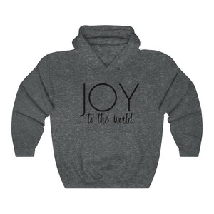 Joy to the World sweatshirt, JOY Hoodie, Christmas hoodie, Winter hooded sweatshirt