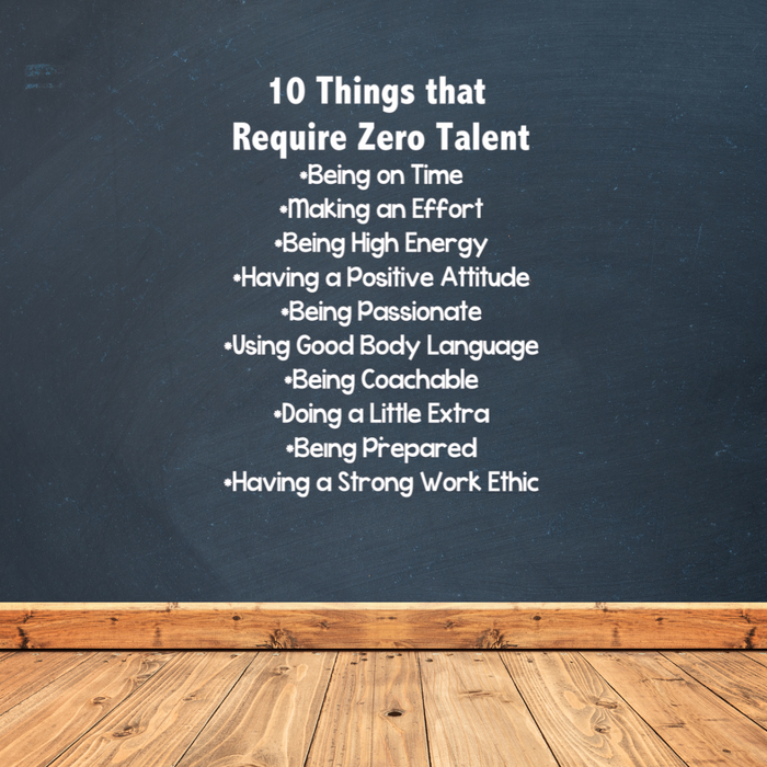 10 Things That Require Zero Talent, Decal