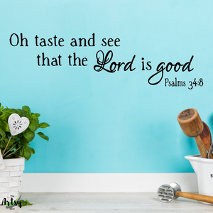Scripture for Kitchen decor, Kitchen bible verse