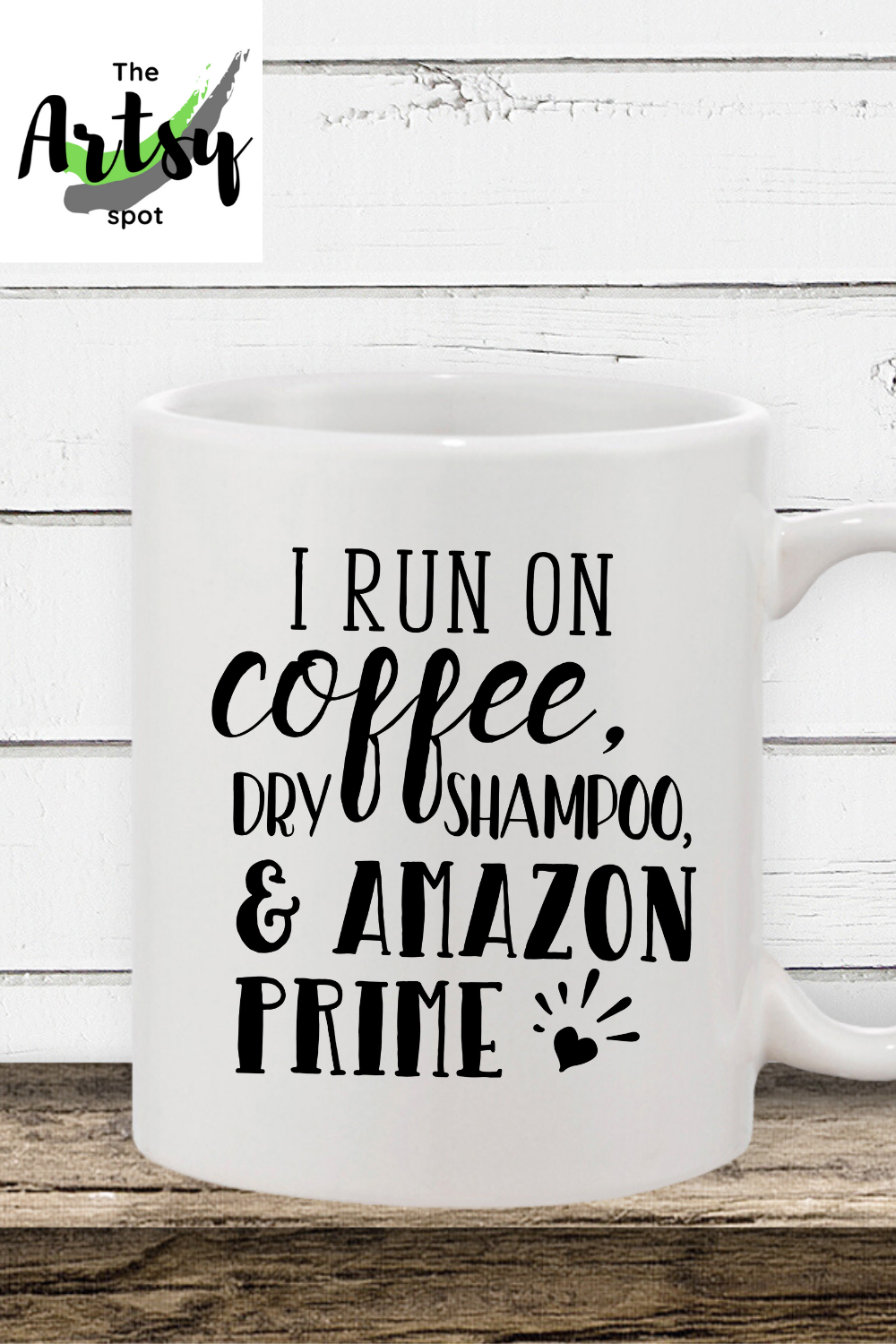 Coffee Mug Funny mugs for women - dry shampoo coffee kind of day ceramic  coffee mug for her - mom mug - funny coffee mug - mom coffee mug