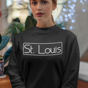 St. Louis sweatshirt, St. Louis shirt, St. Louis apparel, St. Louis gift, Saint Louis apparel, St. louis pride shirt