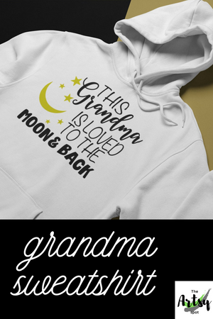 This Grandma is Loved to the Moon and Back, Hoodie