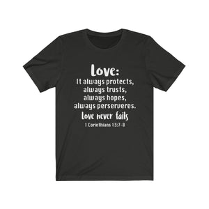 The Love Chapter Shirt, Valentine's Day shirt, Vintage black  Love shirt, Love is patient, love is kind shirt