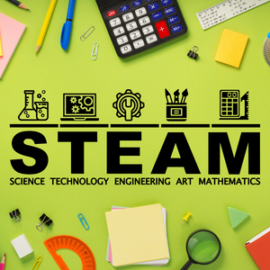 STEAM Decal, STEAM classroom decal, Science classroom decal, Science symbols decal, Math decal, Steam teacher decal