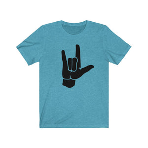 ASL shirt, Sign Language I Love You shirt, Valentines Day shirt