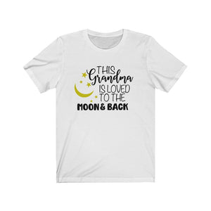This Grandma is loved to the moon and back shirt, shirt for Grandma gift
