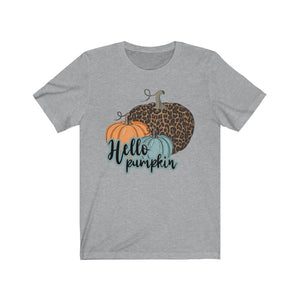 Hello Pumpkin shirt, Trendy fall t-shirt, adorable fall shirt, pumpkin shirt, fall apparel, hello pumpkin t-shirt