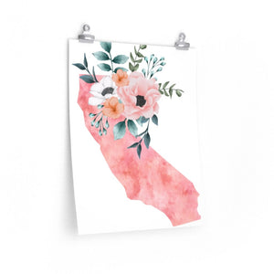 California Home State Print - The Artsy Spot