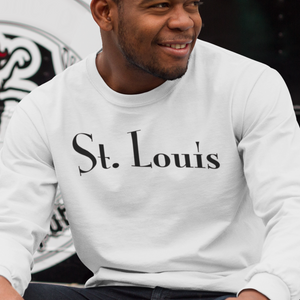 St. Louis sweatshirt, St. Louis shirt, St. Louis apparel, St. Louis gift, Saint Louis apparel, shirt with St. Louis