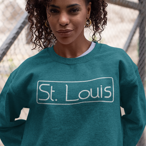 St. Louis sweatshirt, St. Louis shirt, St. Louis apparel, St. Louis gift, Saint Louis apparel, trendy st. louis shirt